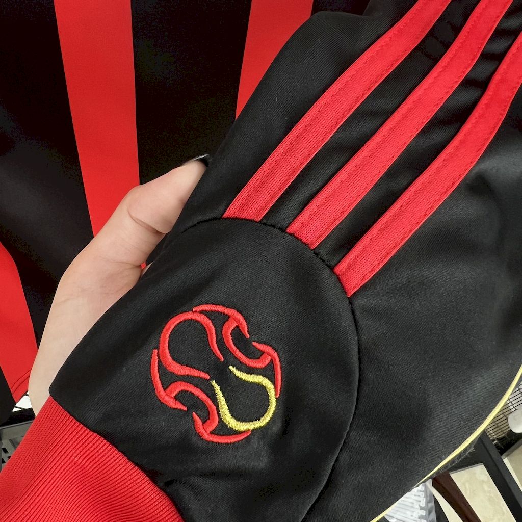 Camisa Milan Titular 06/07 - Versão (Retrô) Manga Comprida