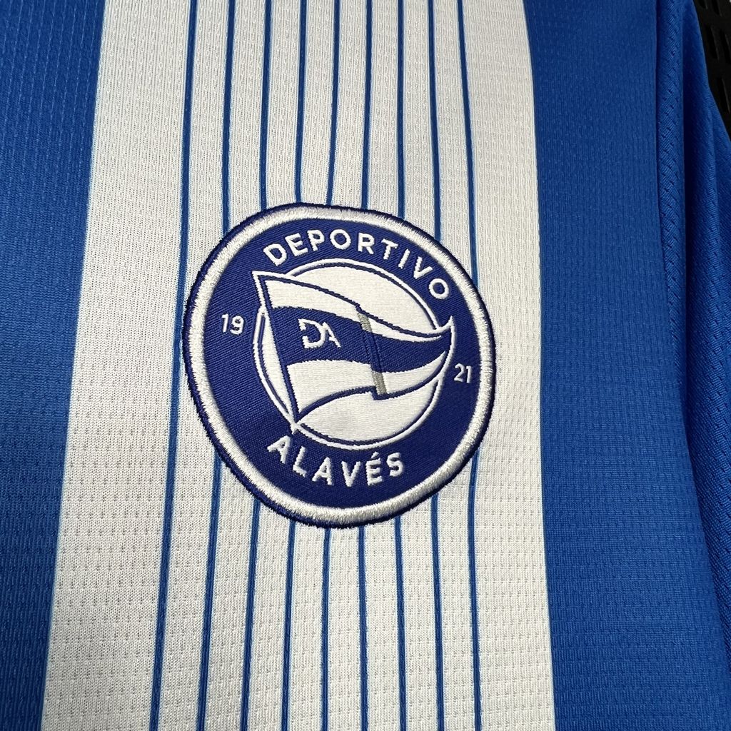 Camisa Alaves Home 24/25 - (Torcedor) Masculina