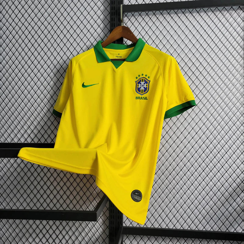 Camisa Brasil 2019 Home - (Retrô)