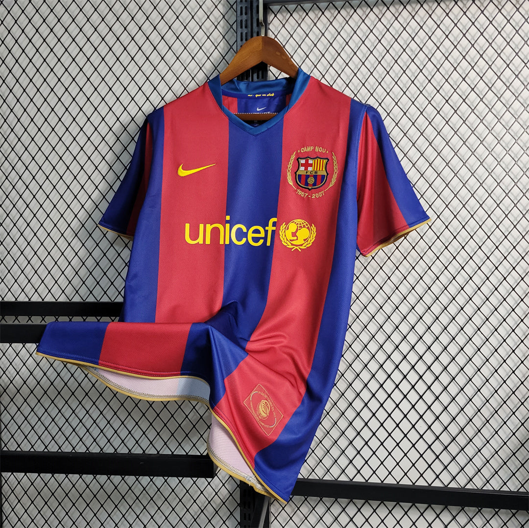 Camisa Barcelona 07/08 Home - (Retrô)