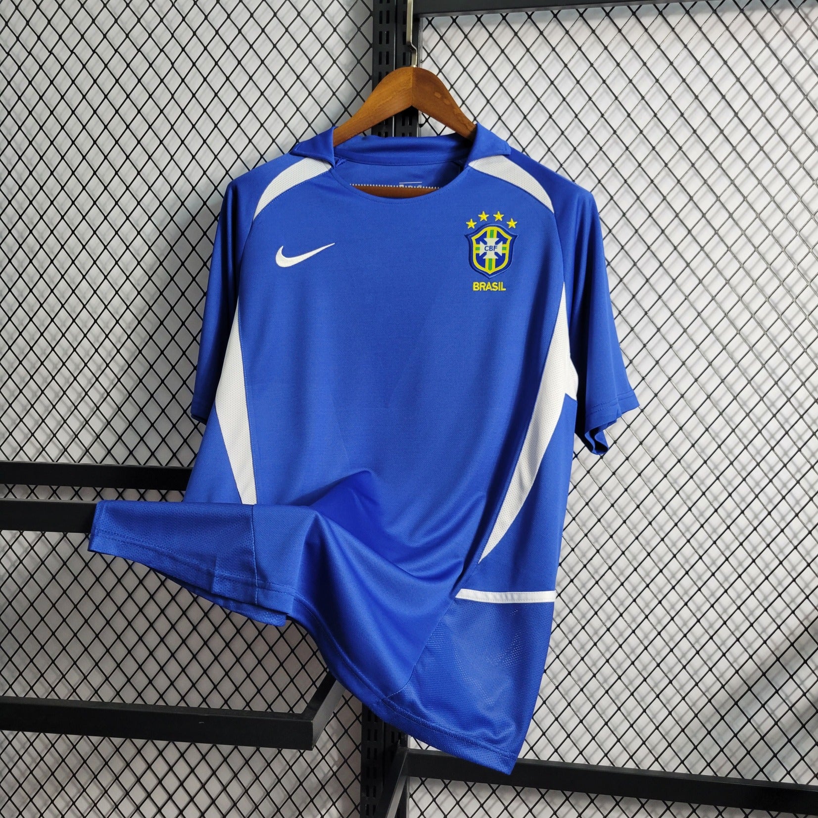 Camisa Brasil 2002 Away - (Retrô)
