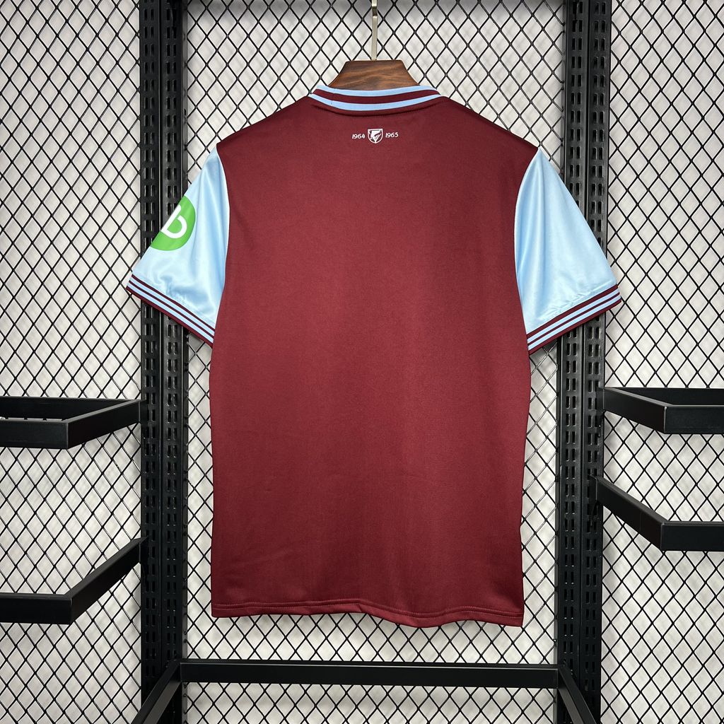 Camisa West Ham Home 24/25 - Versão (Torcedor) Masculina
