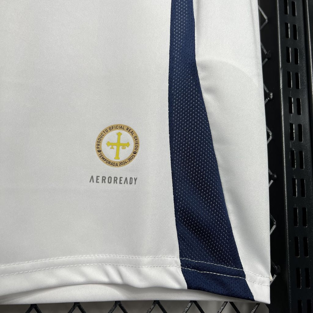 Camisa Real Oviedo Away 24/25 - Adidas (Torcedor) Masculina