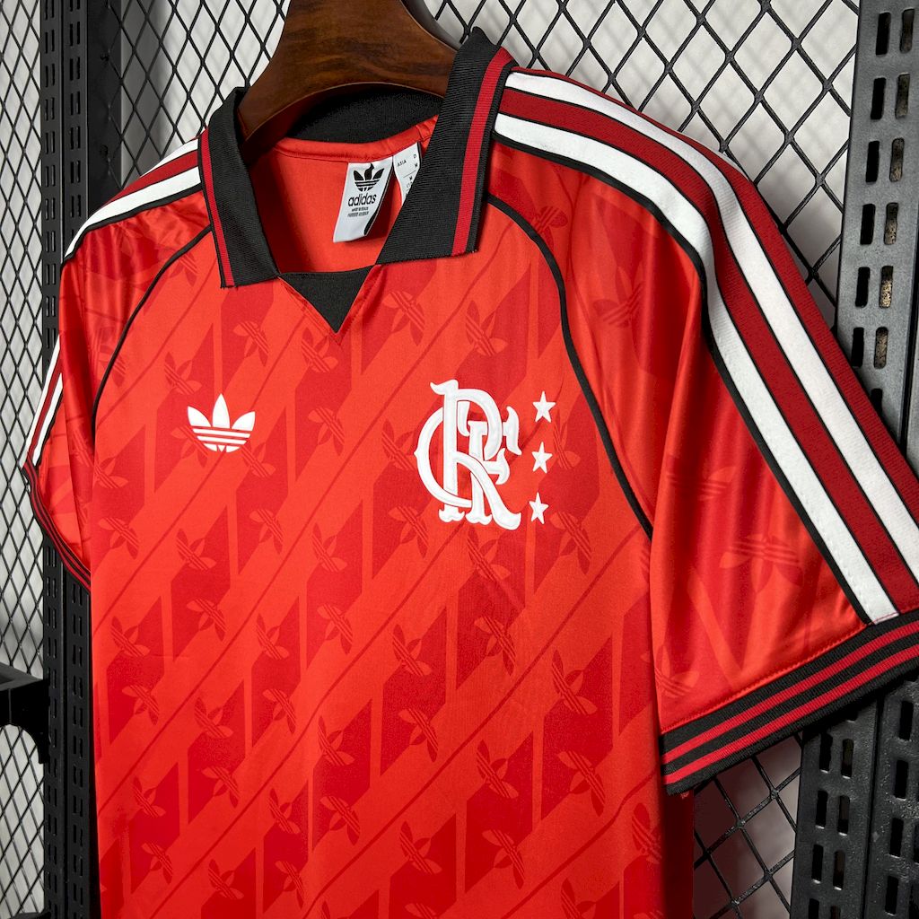 Camisa Flamengo Lifestyler Adidas 24/25 - Versão (Torcedor) Masculina