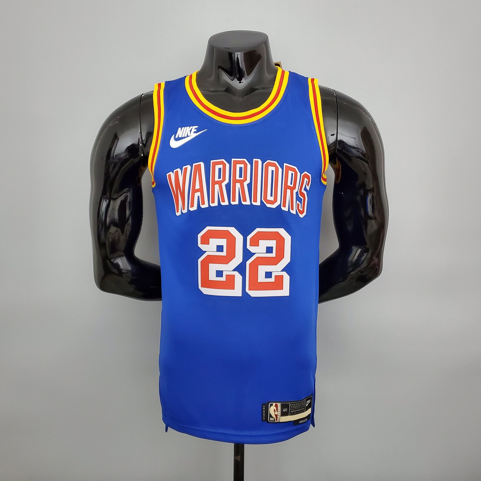 Camisa NBA Golden State Warriors #22 Wiggins - (Retrô) Blue