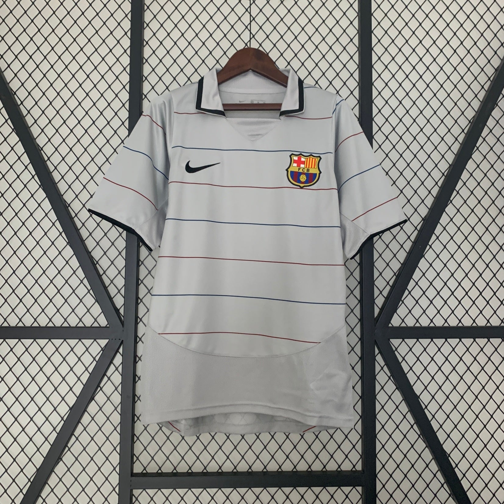 Camisa Barcelona 03/04 Away - (Retrô)