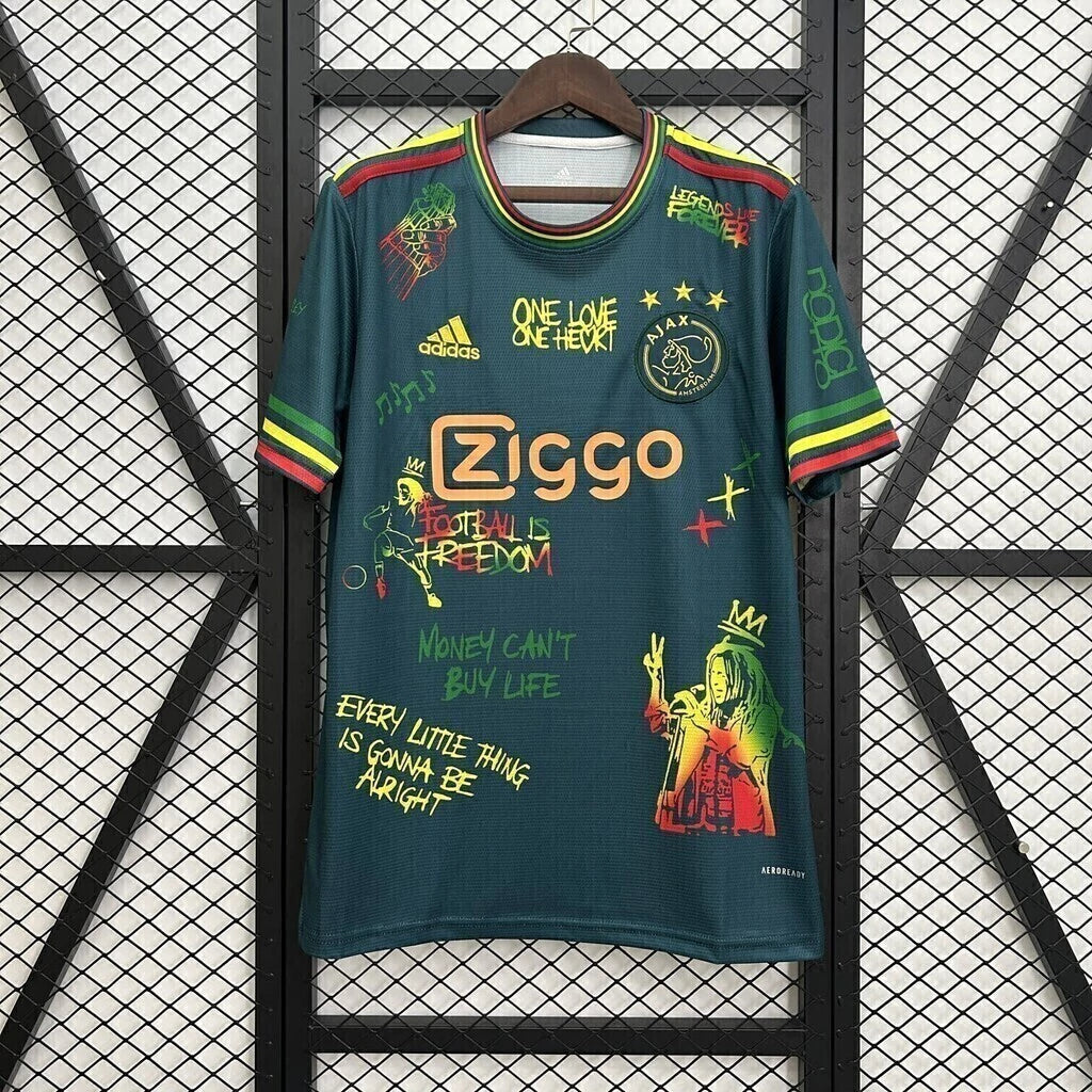 Camisa Ajax 25/26 Edição Especial (Bob Marley) - (Torcedor)