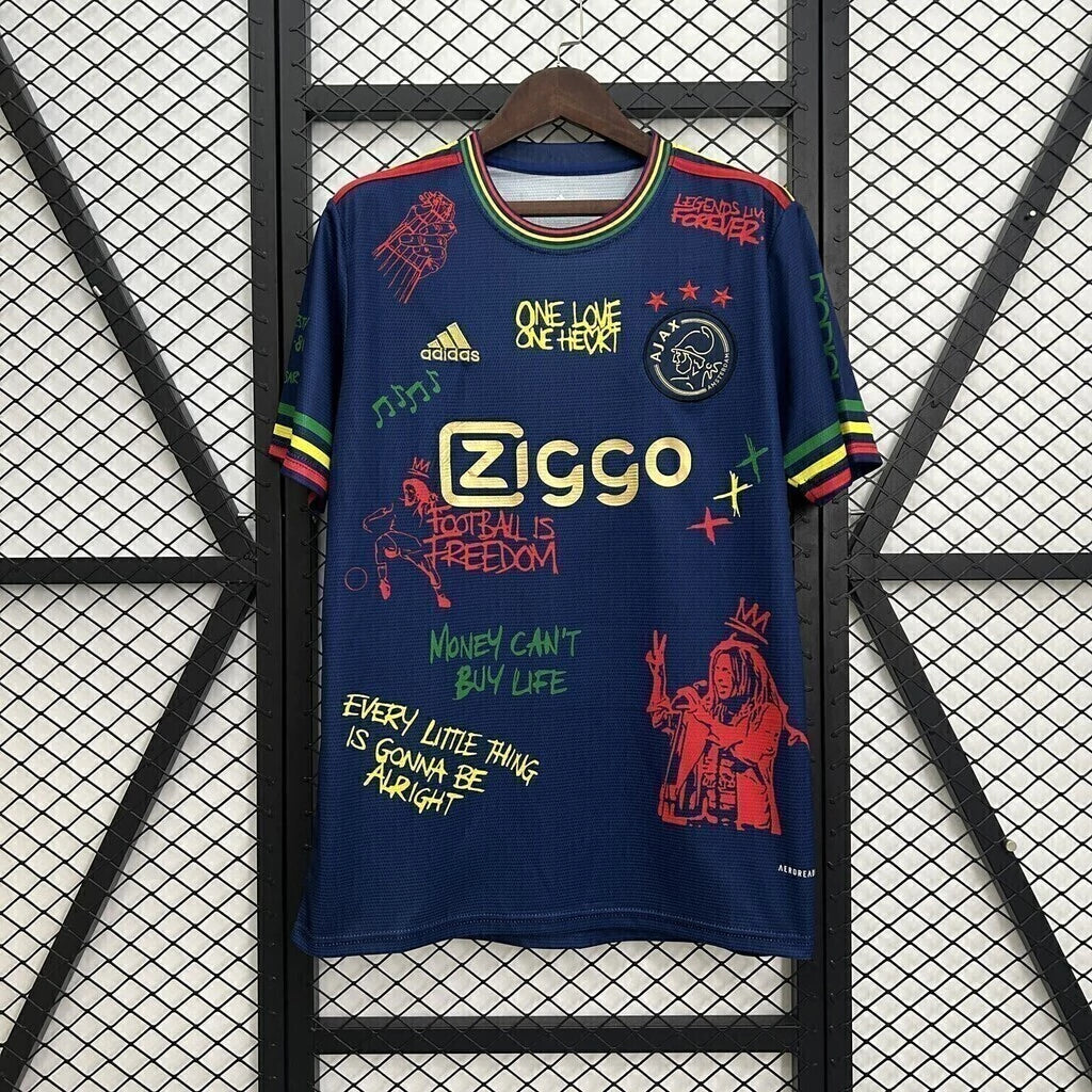 Camisa Ajax 25/26 Edição Especial (Bob Marley) - (Torcedor)
