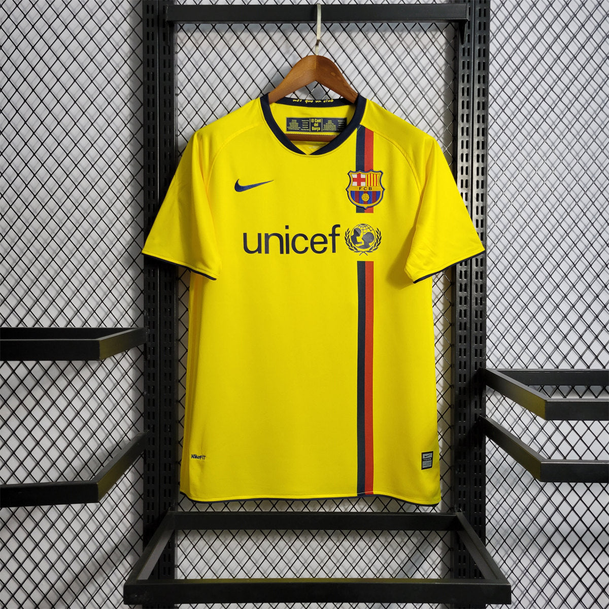 Camisa Barcelona 08/09 Away - (Retrô)
