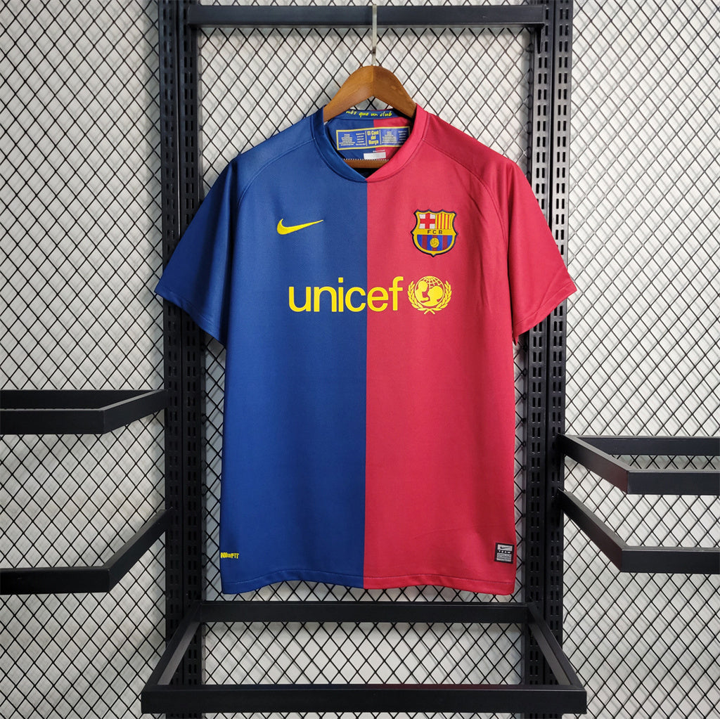 Camisa Barcelona 08/09 Home - (Retrô)