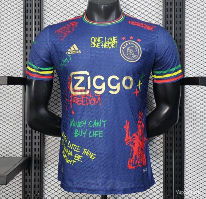 Camisa Ajax 25/26 Edição Especial (Bob Marley) - (Jogador)