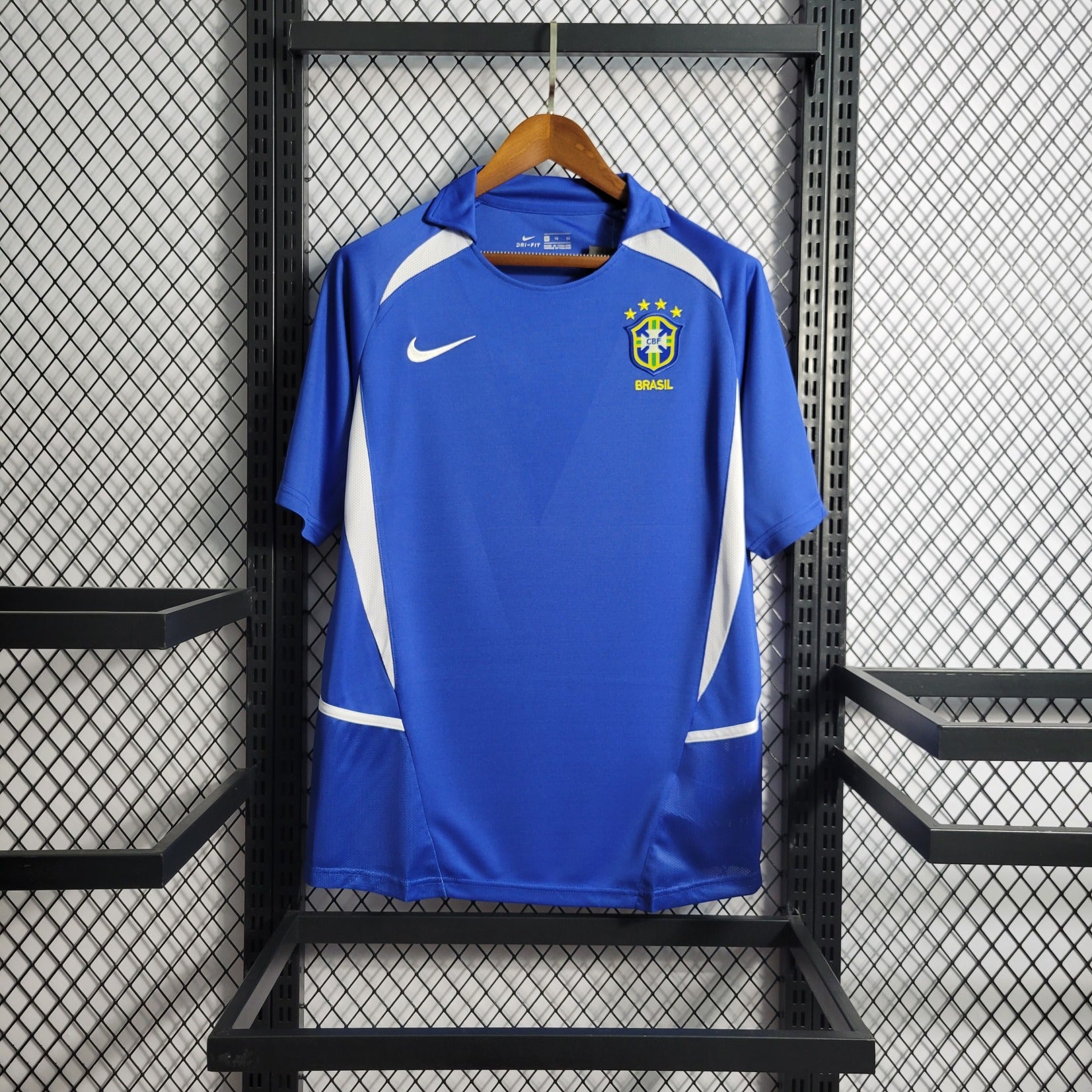 Camisa Brasil 2002 Away - (Retrô)