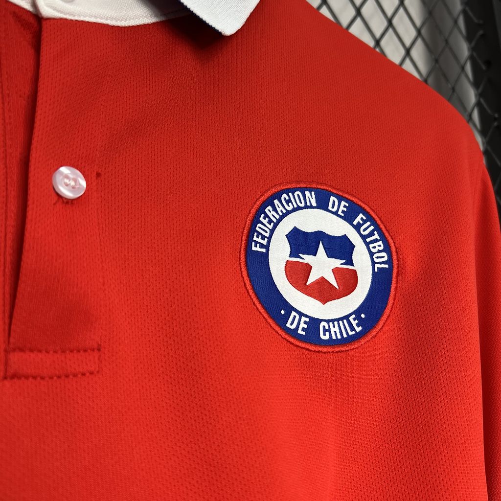 Camisa Chile Titular 15/16 - Versão (Retrô)