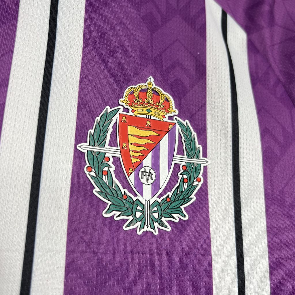 Camisa Real Valladolid Home 24/25 - (Torcedor) Masculina