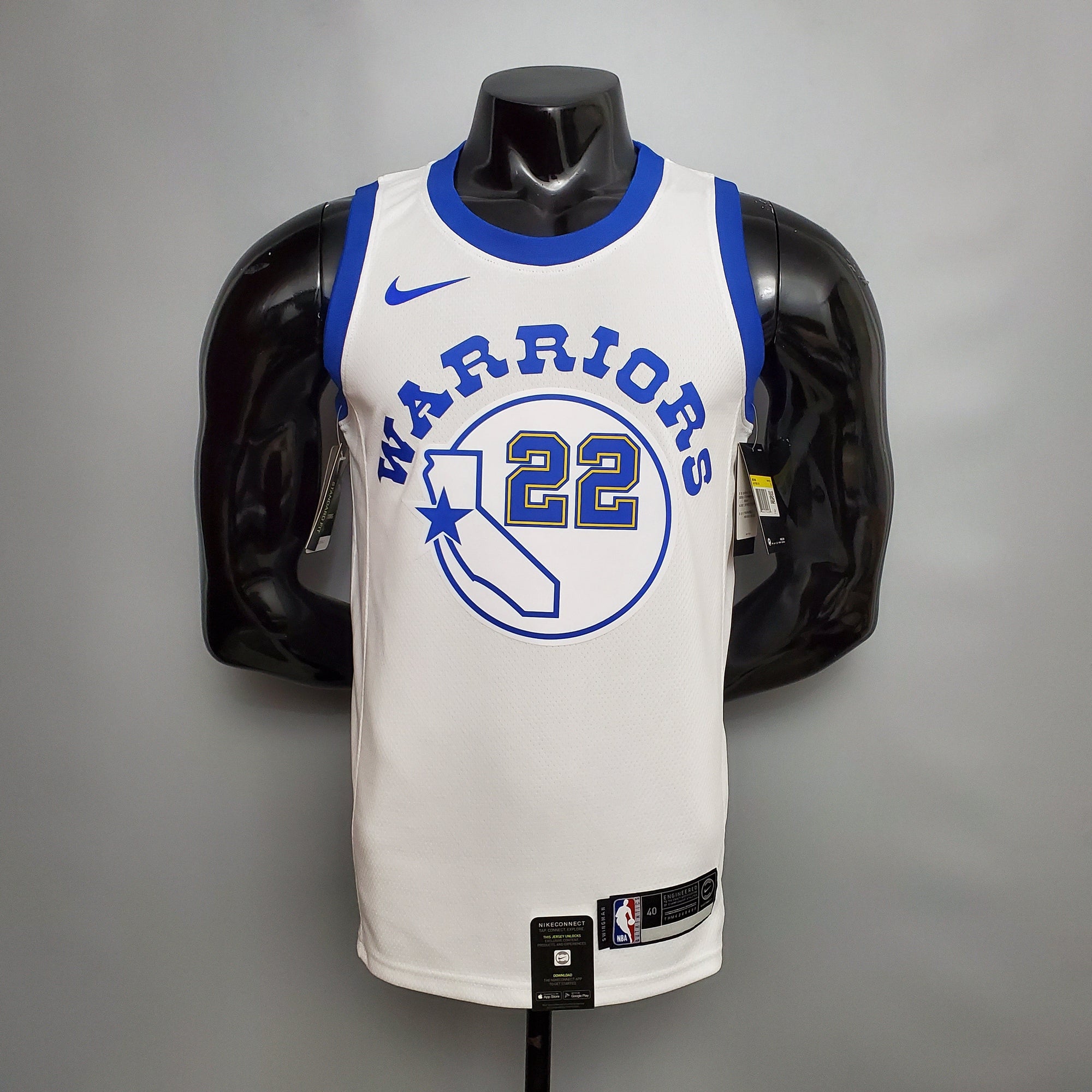 Camisa NBA Golden State Warriors #22 Wiggin - (Retrô) White