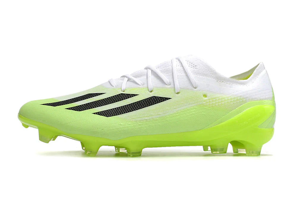Chuteira Adidas CrazyFast.1 FG (Verde e Branca)