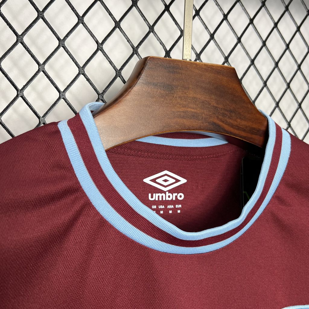 Camisa West Ham Home 24/25 - Versão (Torcedor) Masculina