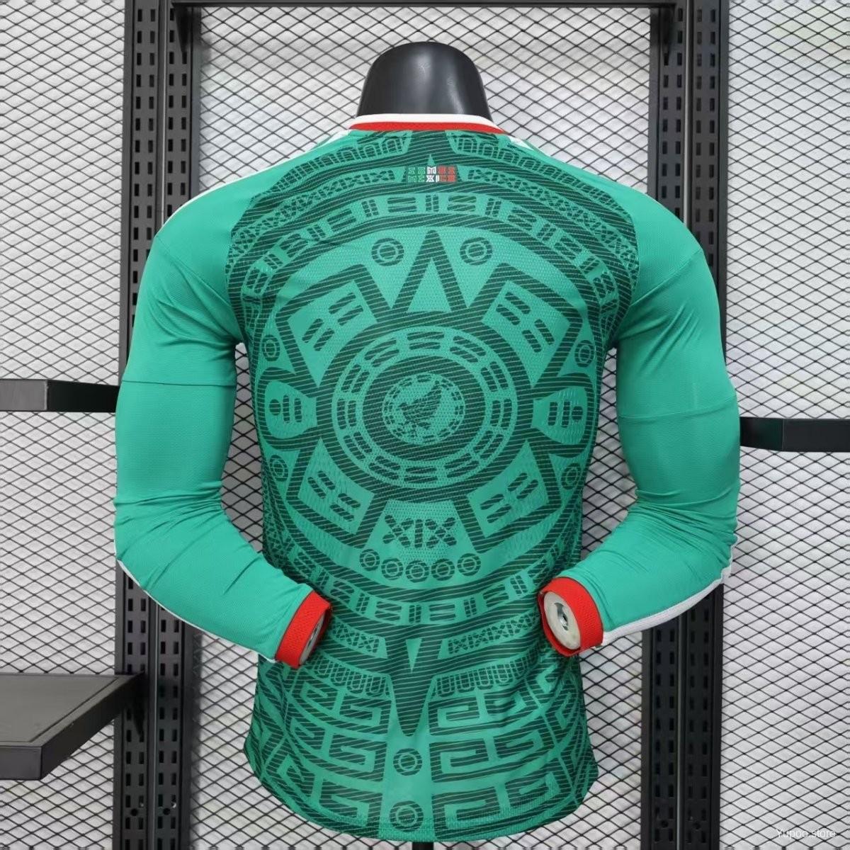 Camisa México 2026 Home - (Jogador) Manga Longa