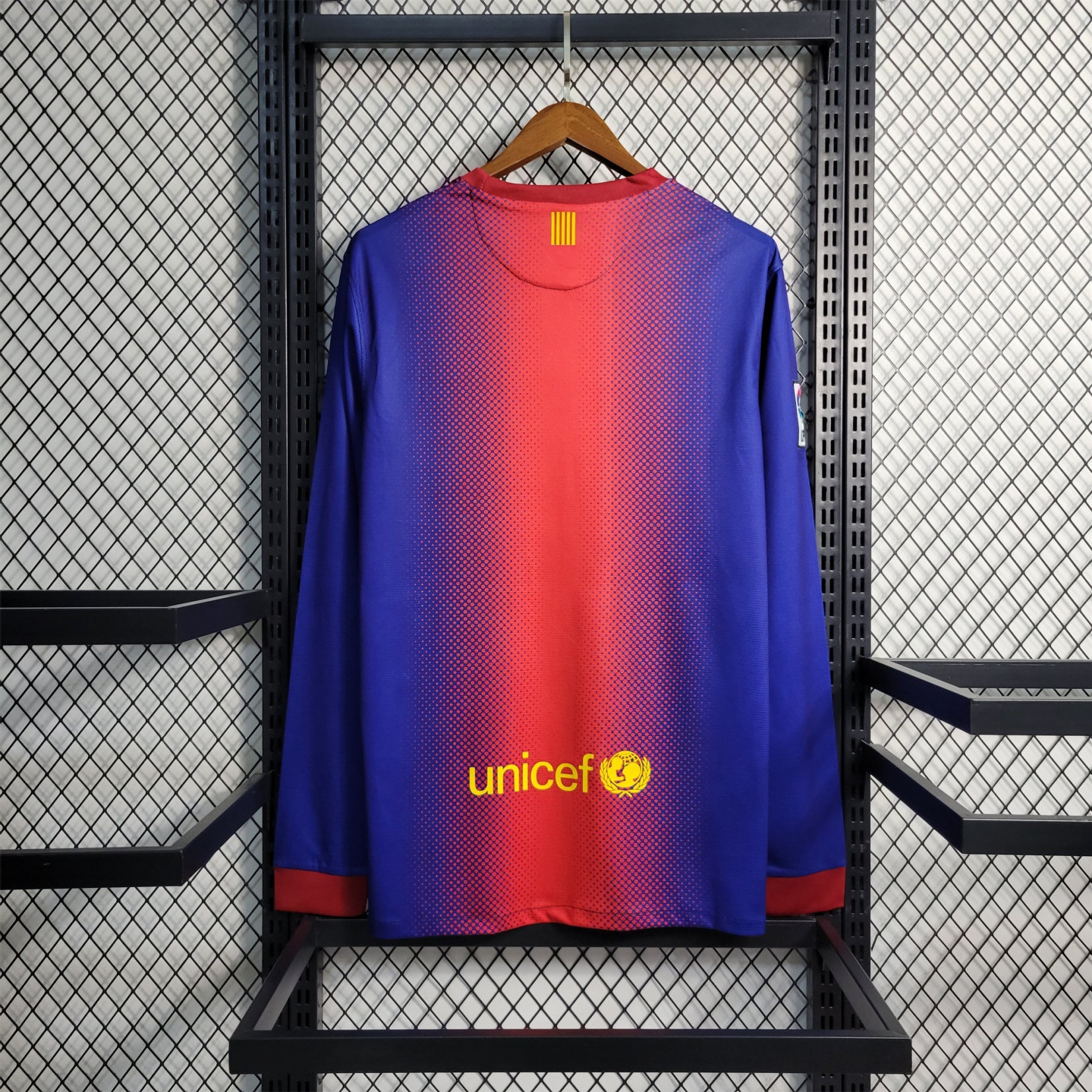 Camisa Barcelona 12/13 Home - (Retrô) Manga Longa