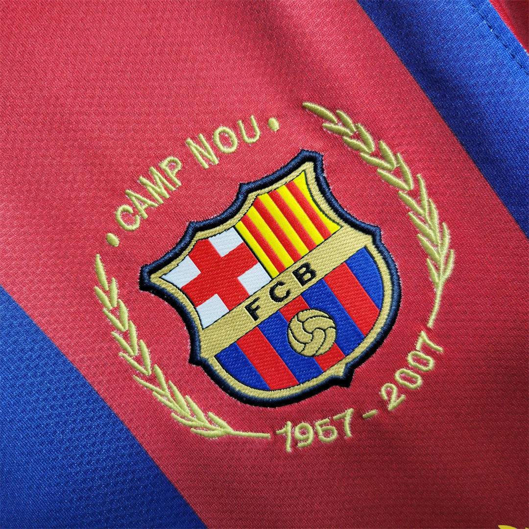 Camisa Barcelona 07/08 Home - (Retrô)