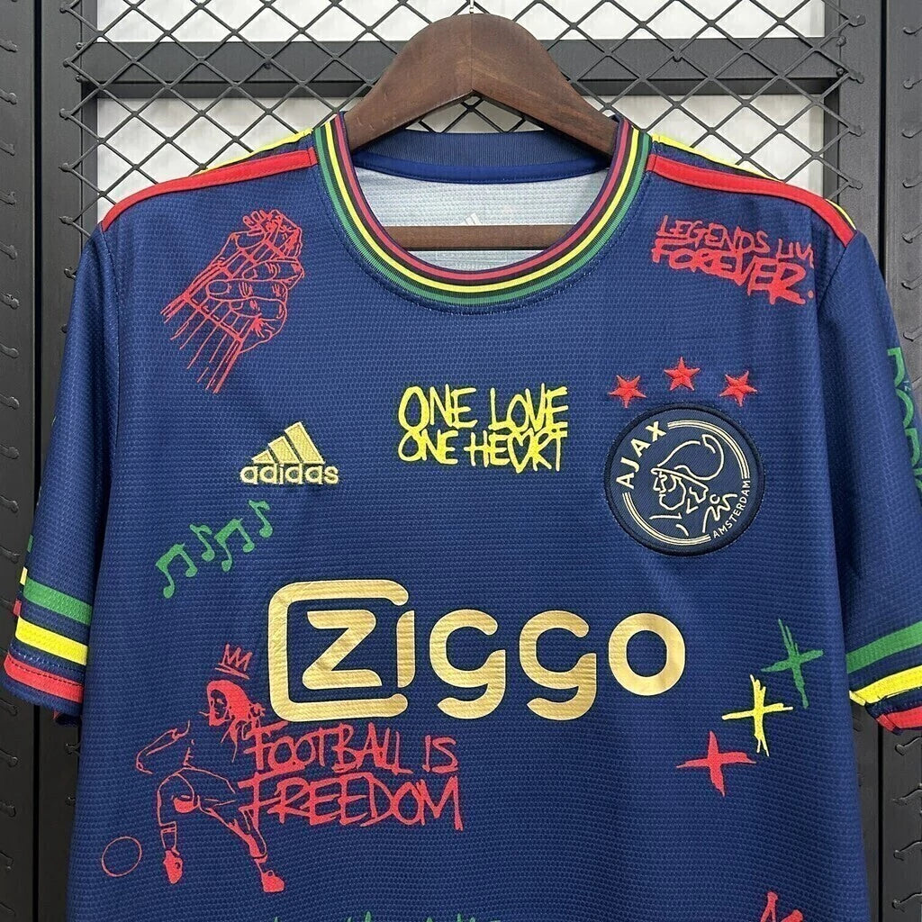 Camisa Ajax 25/26 Edição Especial (Bob Marley) - (Torcedor)