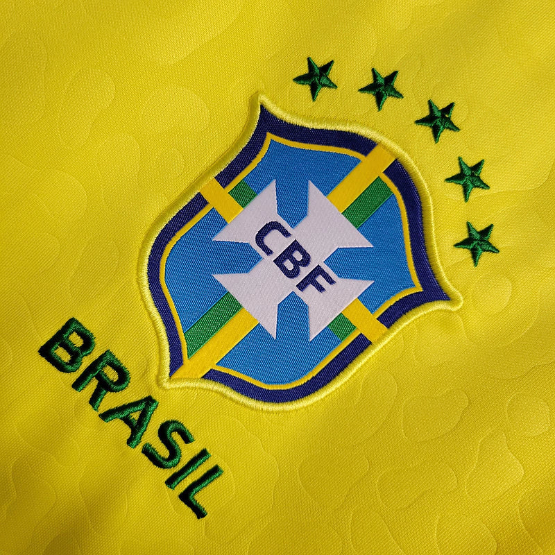 Camisa Brasil 2022 Home - (Retrô)