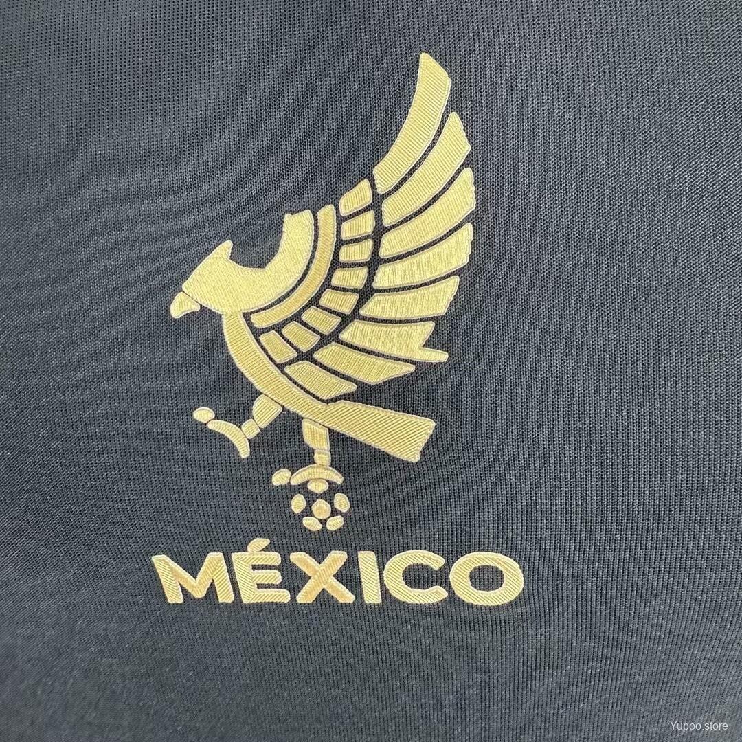 Camisa México 2025 Home Copa Ouro - (Jogador) Manga Longa
