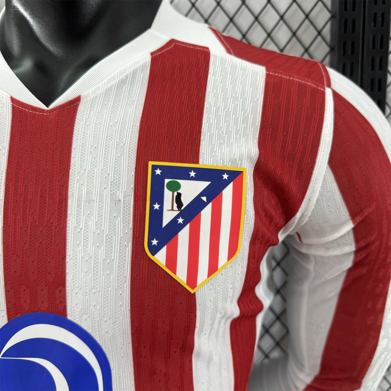 Camisa Atlético de Madrid 25/26 Home - (Jogador) Manga Longa