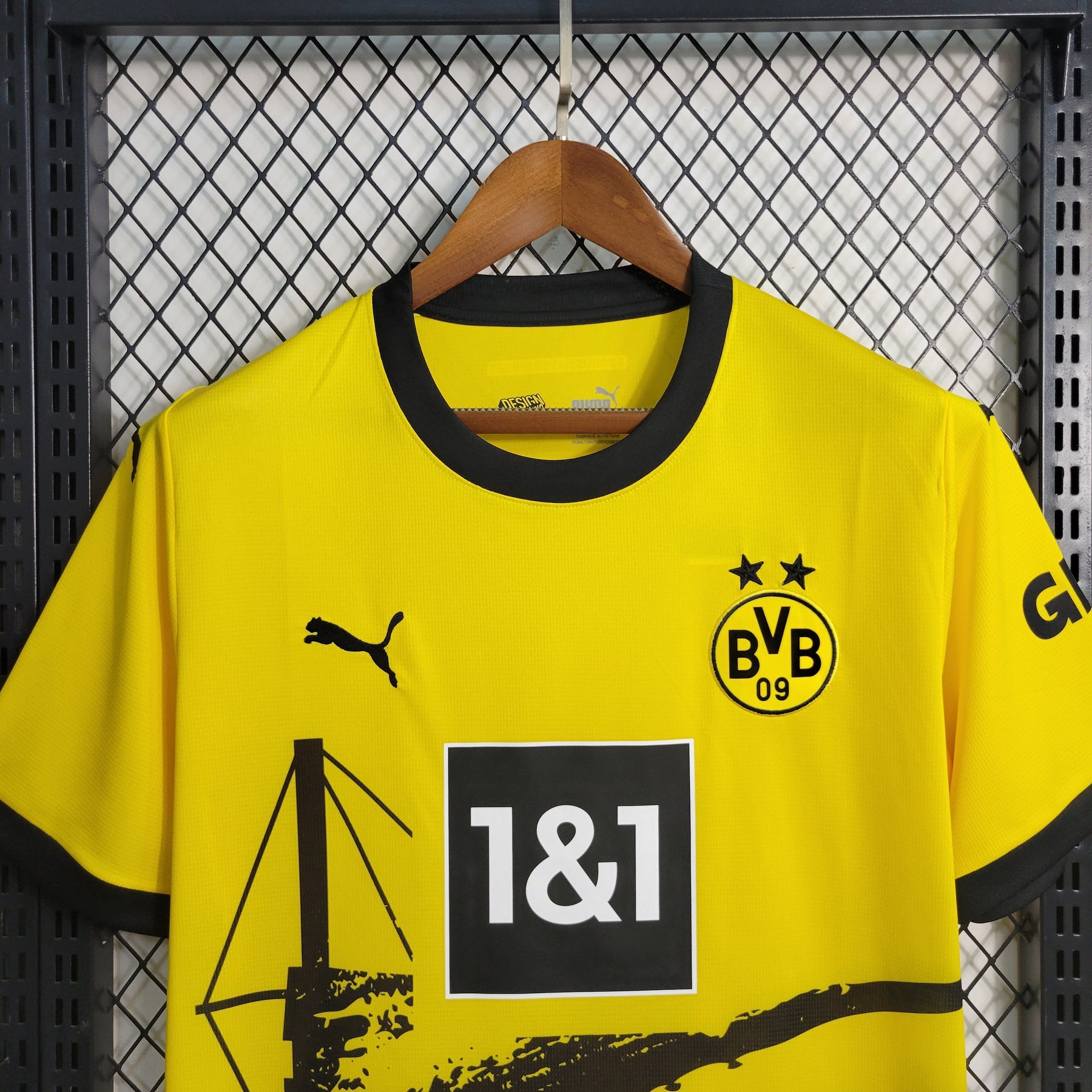 Camisa Borussia Dortmund Home 23/24 - Puma (Torcedor) Masculina