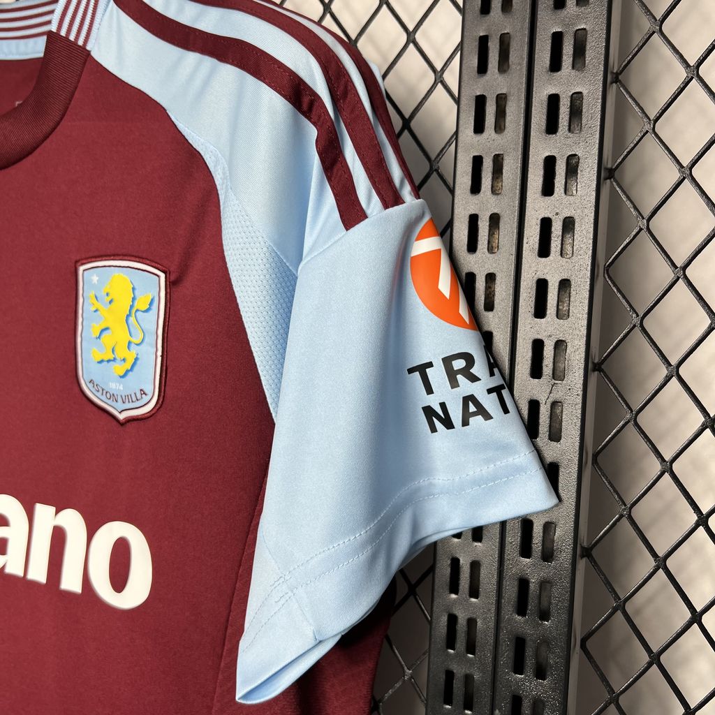 Camisa Aston Villa Villa Home 24/25 Castore (Torcedor) Masculina