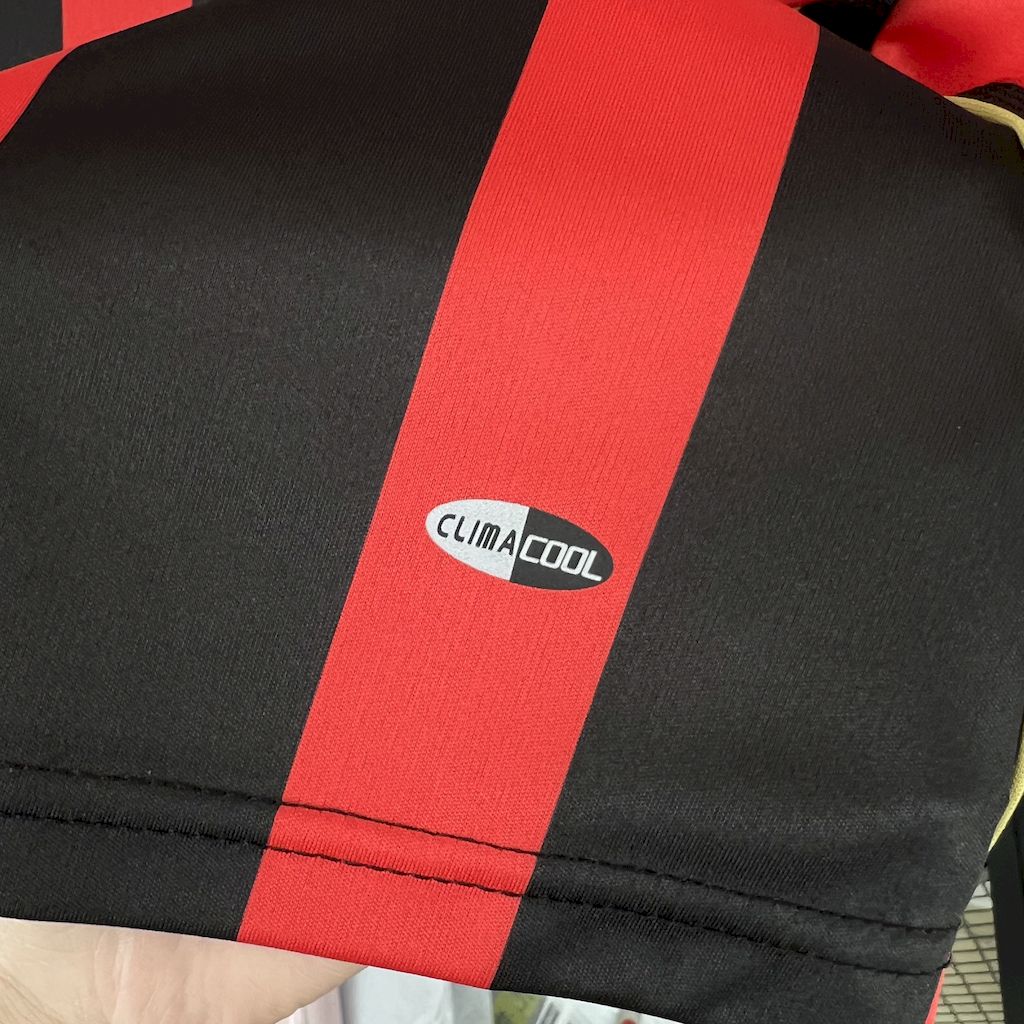 Camisa Milan Titular 06/07 - Versão (Retrô) Manga Comprida