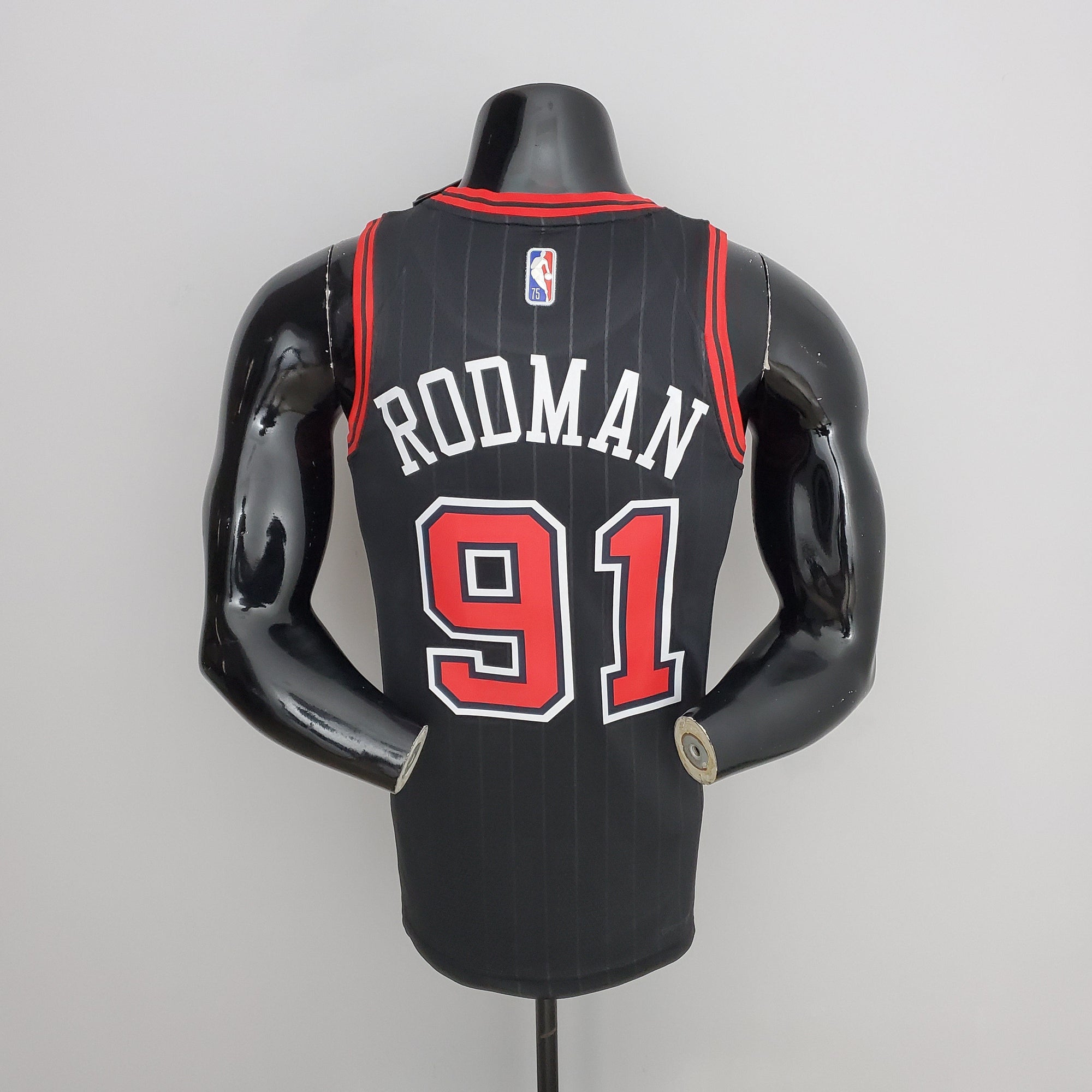 Camisa NBA Chicago Bulls #91 Rodman - Flyers Black