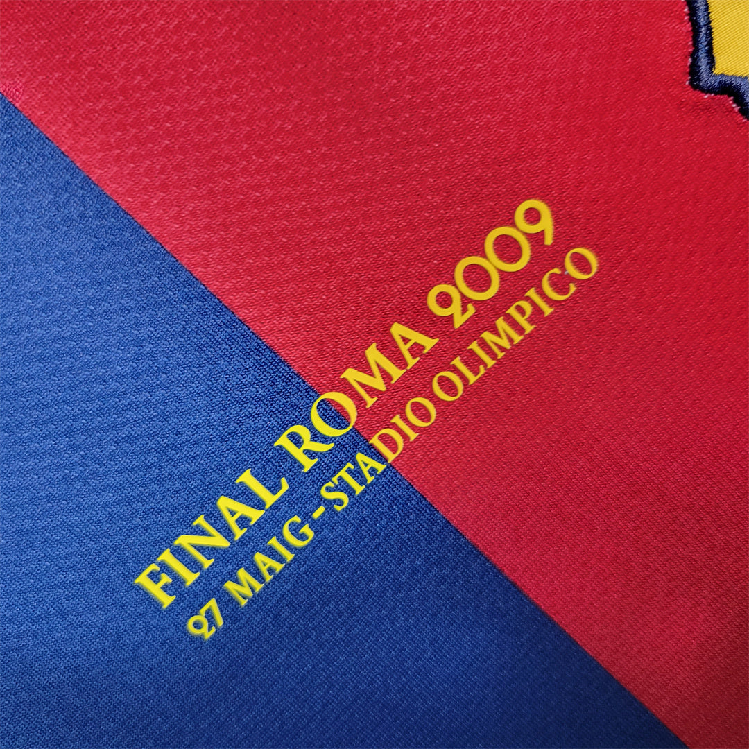 Camisa Barcelona 08/09 Home (Final Champions League) - (Retrô)