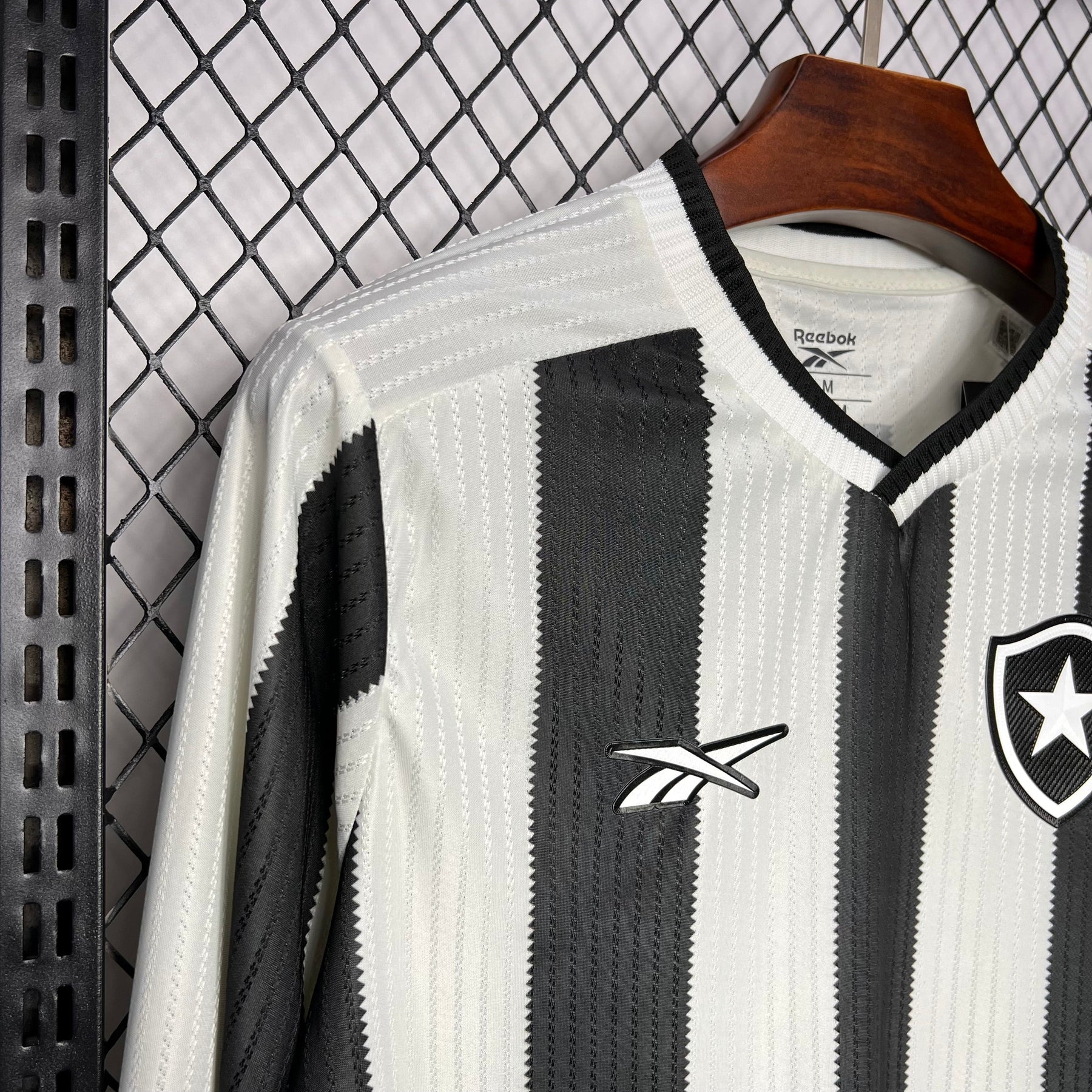 Camisa Botafogo Home Manga comprida 24/25 - Versão (Torcedor) Masculina