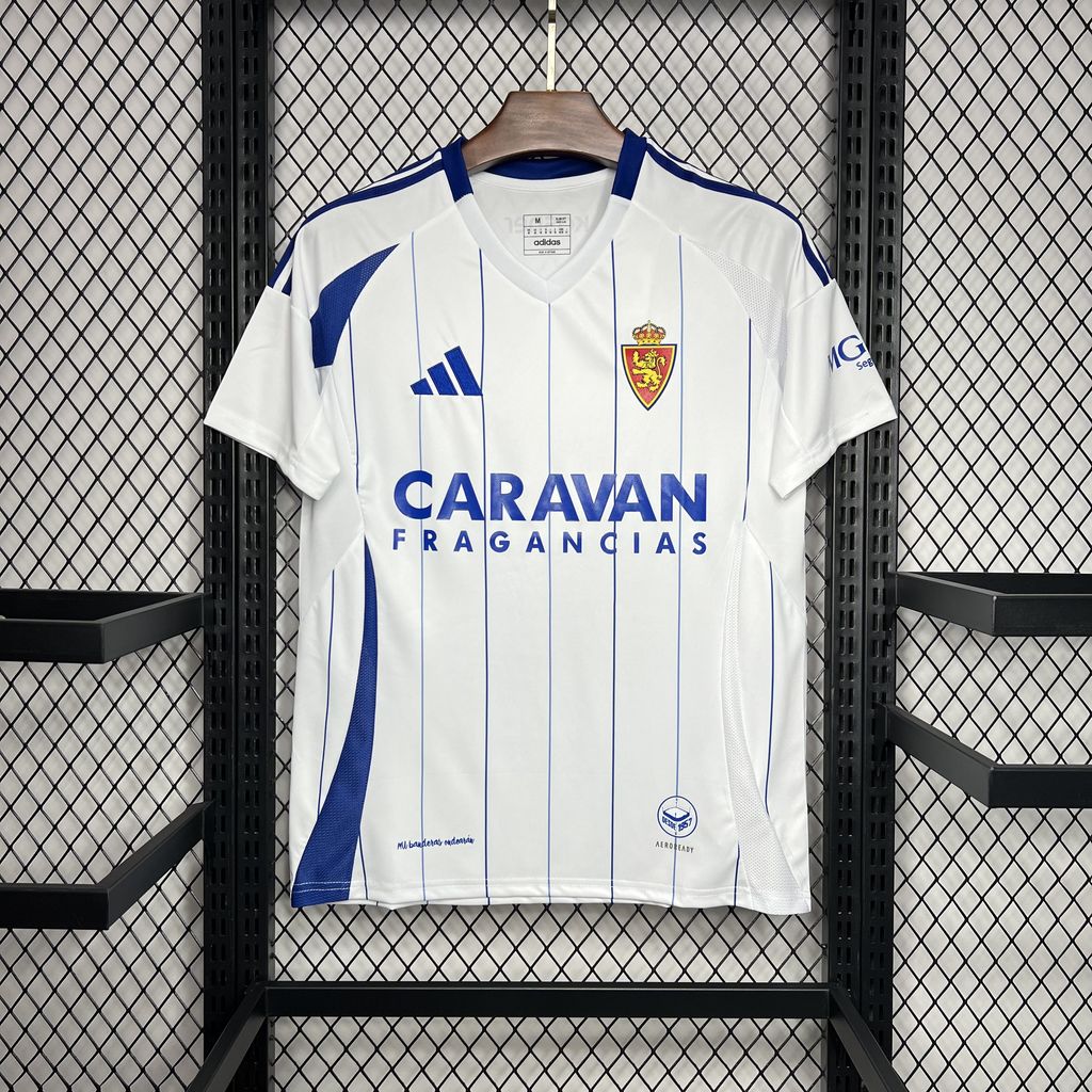 Camisa Real Zaragoza Home 24/25 - (Torcedor) Masculina