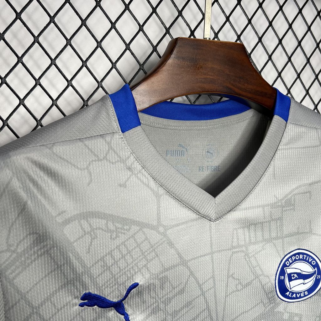 Camisa Alaves Away 24/25 - (Torcedor) Masculina