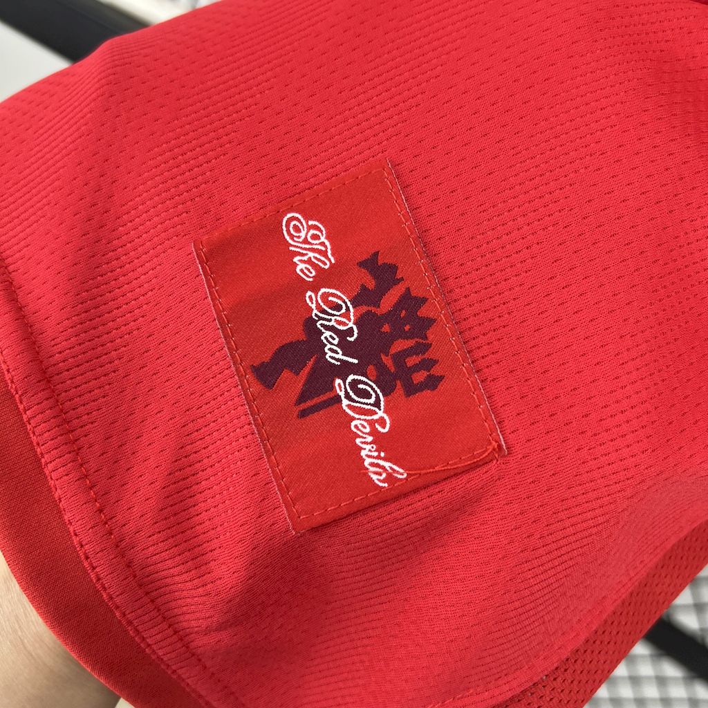 Camisa Manchester United Titular 07/08 - Versão (Retrô) Manga Comprida