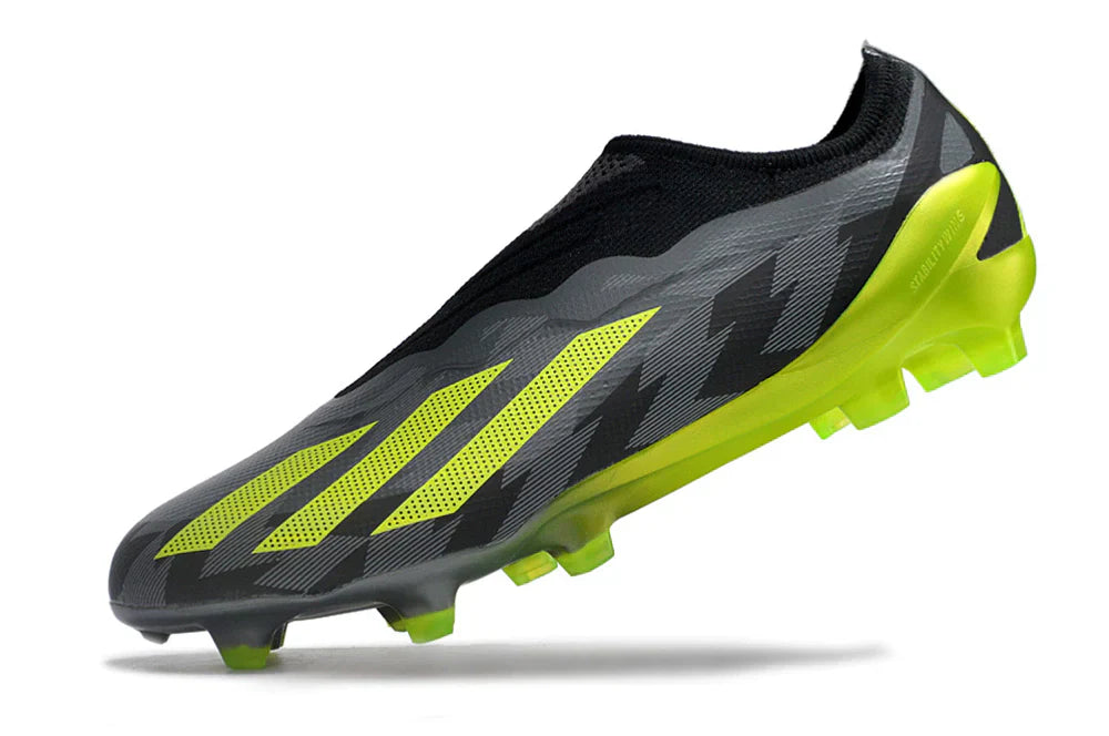 Chuteira Adidas CrazyFast.1 LL FG (Preta e Verde)