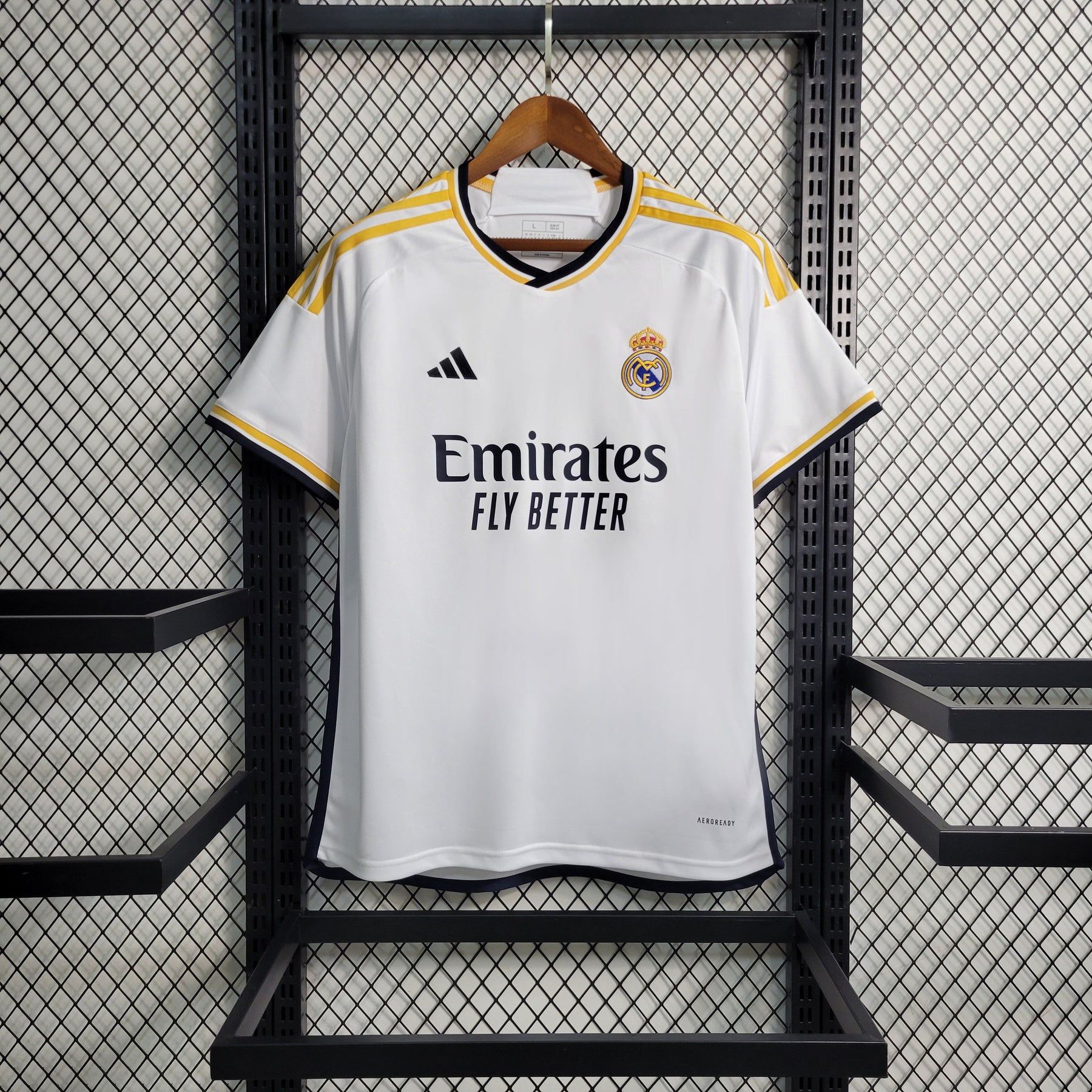 Camisa Real Madrid Home 23/24 - Adidas (Torcedor) Masculina