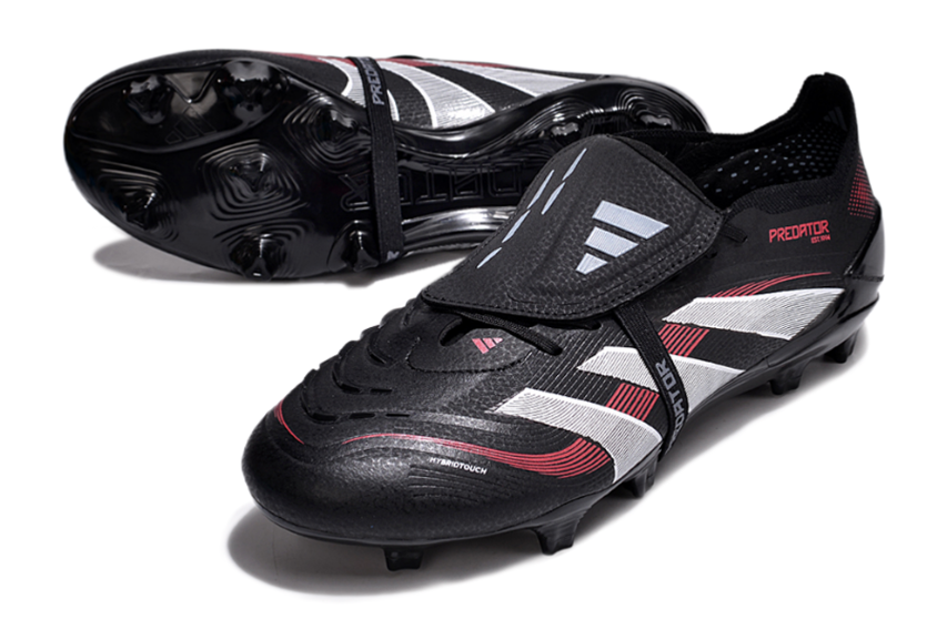 Chuteira Adidas 25 Predator Elite Tongue FG (Preta)
