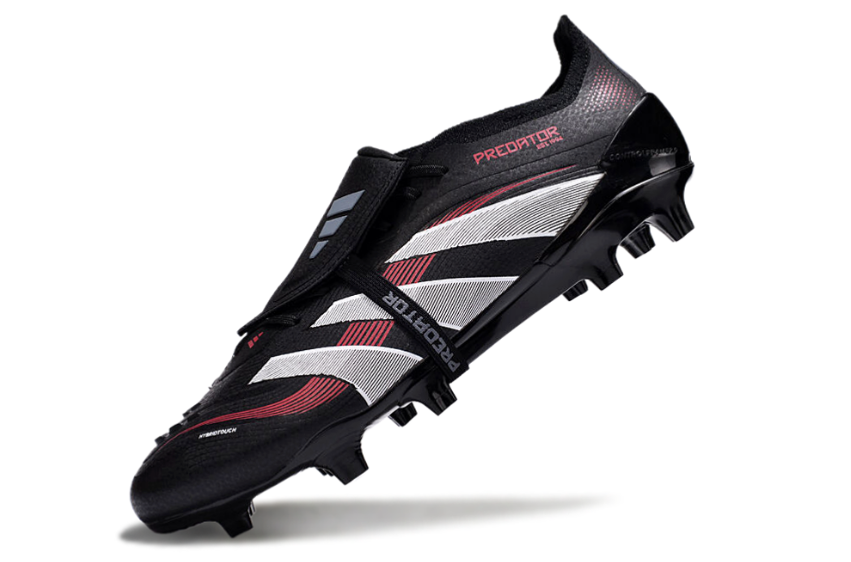 Chuteira Adidas 25 Predator Elite Tongue FG (Preta)
