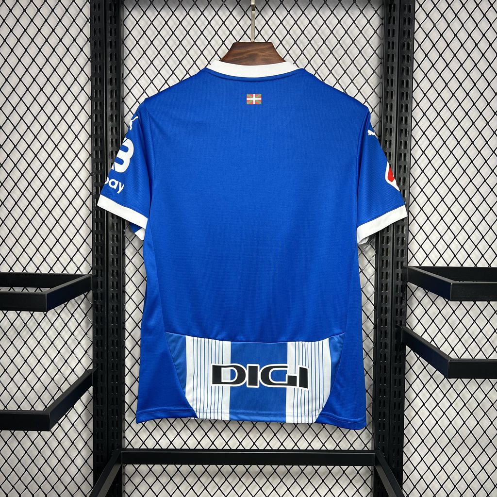 Camisa Alaves Home 24/25 - (Torcedor) Masculina