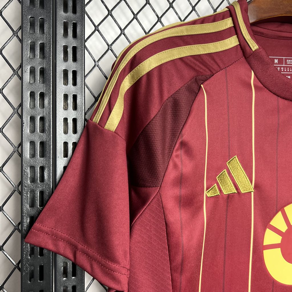 Camisa Roma Home 24/25 - Versão (Torcedor) Masculina