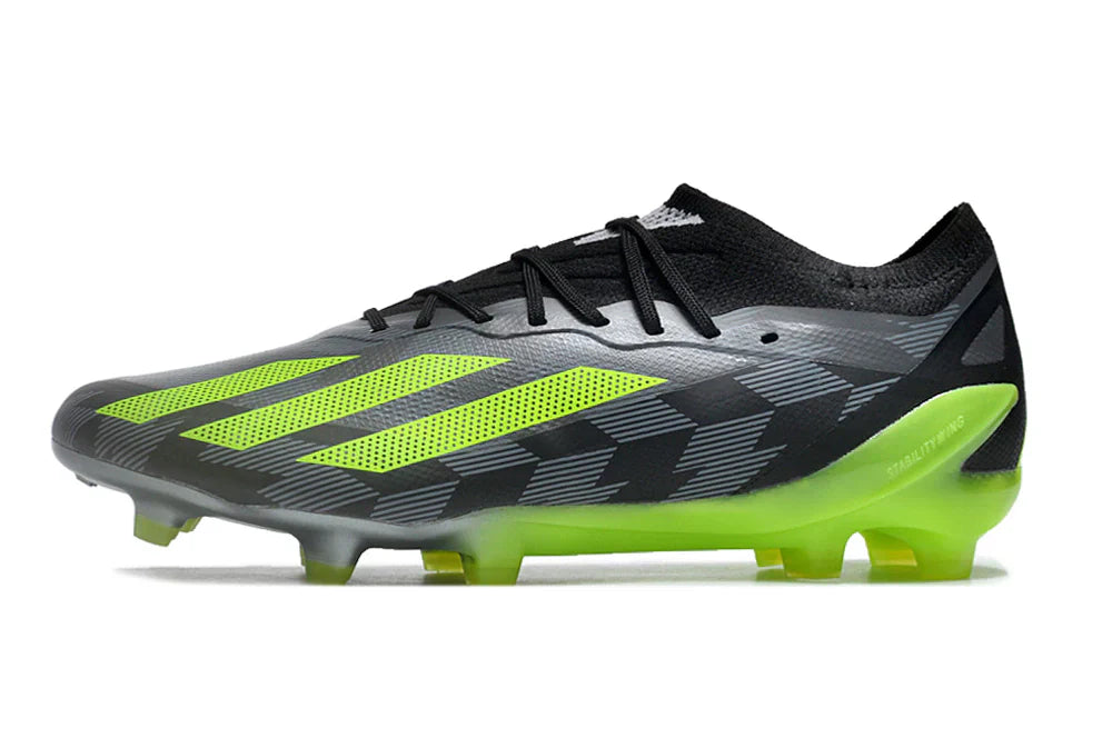 Chuteira Adidas CrazyFast.1 FG (Preta e Verde)