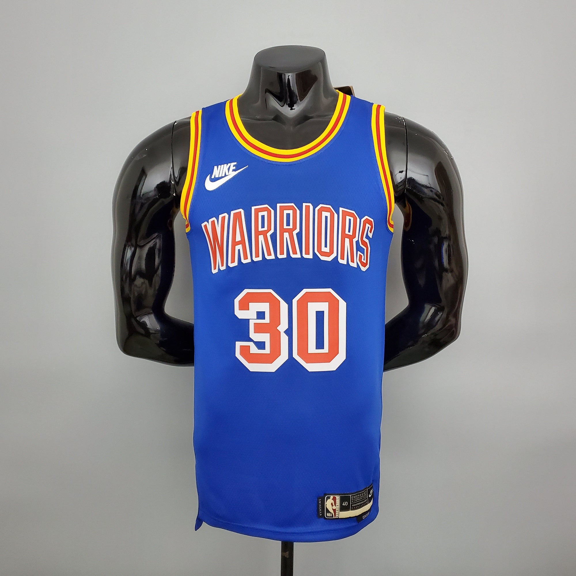 Camisa NBA Golden State Warriors #30 Curry - (Retrô) Blue