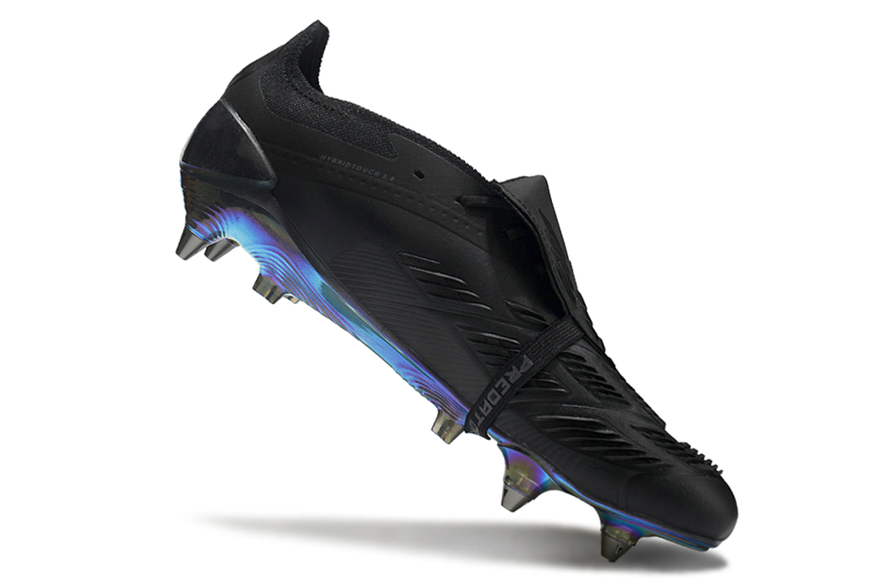 Adidas Predator Elite Fold-Over Tongue SG - Preta e Cinza