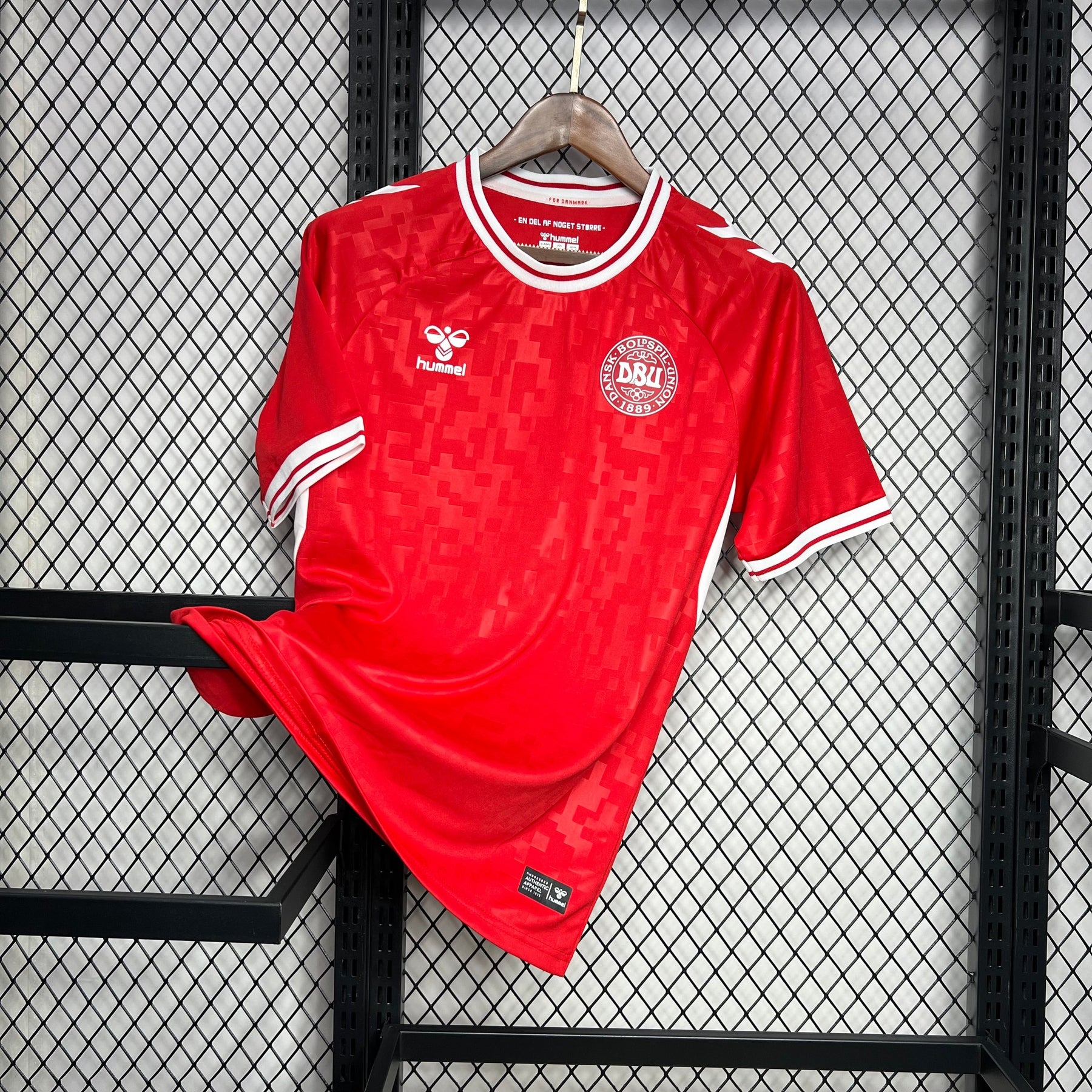 Camisa Dinamarca Home 24/25 - (Torcedor) Masculina