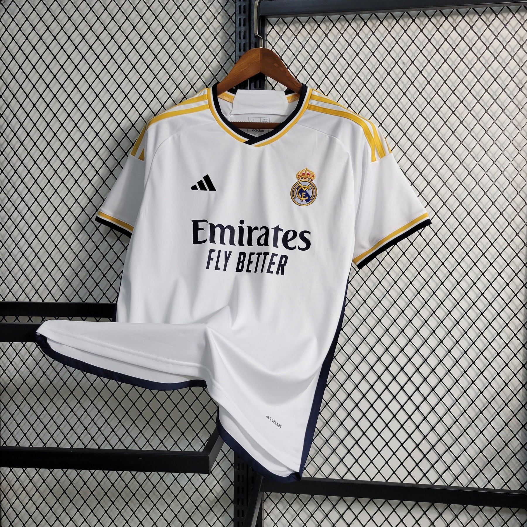 Camisa Real Madrid Home 23/24 - Adidas (Torcedor) Masculina