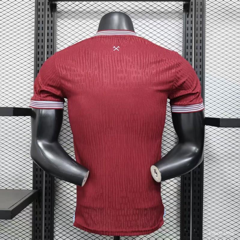 Camisa West Ham 25/26 Home - (Jogador)