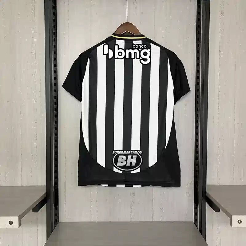 Camisa Atlético-MG 2025 Home (Todos os Patrocínios) - (Feminina)